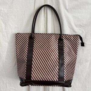 Y2K Brown & Pink Tote Bag 3 Piece Set